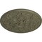 Ekena Millwork Baile Ceiling Medallion (Fits Canopies up to 6"), Hand-Painted Spartan Stone, 31 1/4"OD x 2 1/4"P CM31BASSF - alternate 3